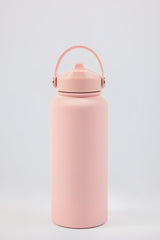 Thermos Water Bottle in Bubblegum Pink